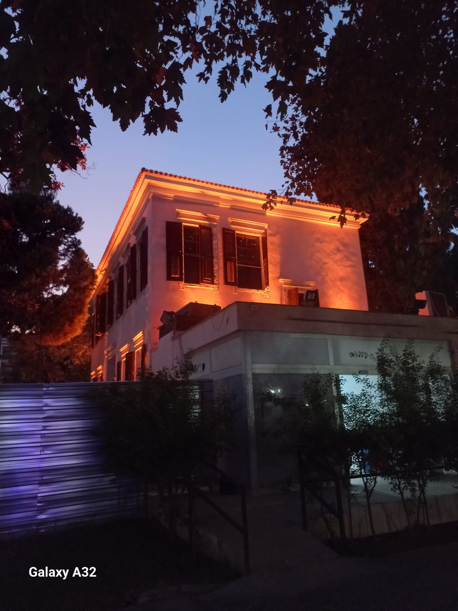 Latife Hanım Köşkü Gece Görünüm 1